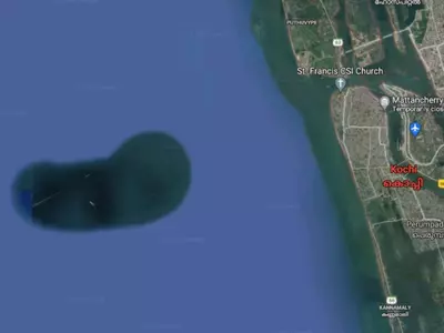 google maps cochin island