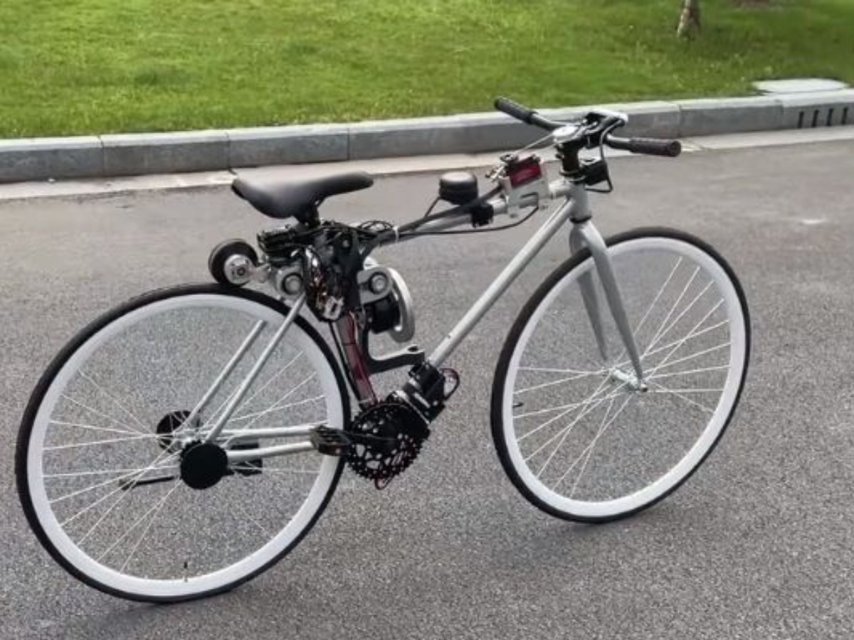 Engineer Built Self Riding Self Balancing Bicycle That Can Never