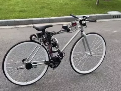 self-balancing bicycle