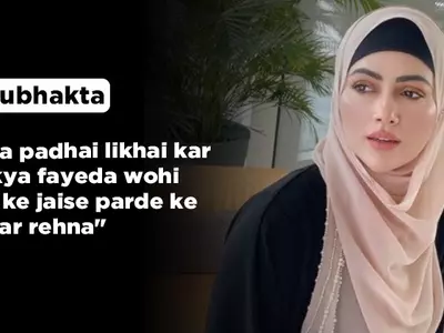 Sana Khan Trolled For Wearing Hijab Despite Being Educated, She Hits Back With Befitting Reply