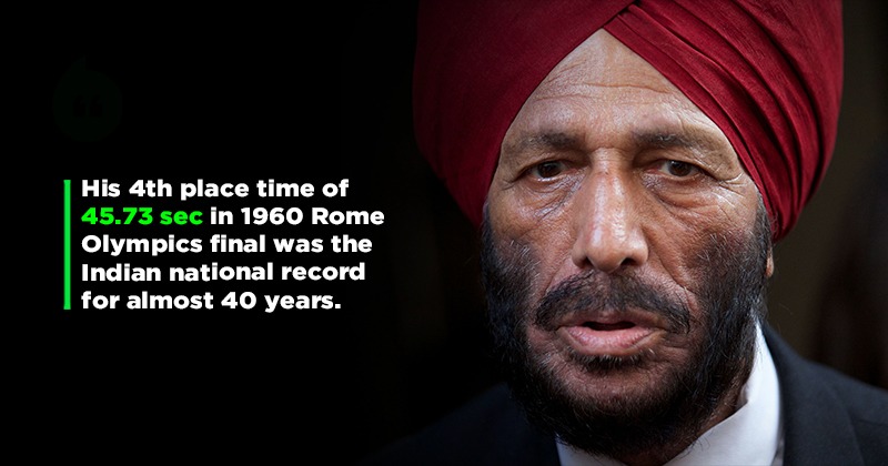 Here's Why 'Flying Sikh' Milkha Singh Is One Of The Finest Athletes