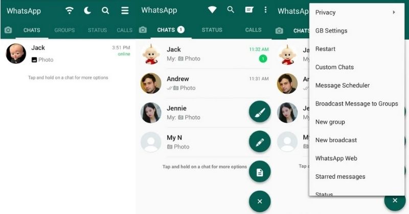 whatsapp gb free download