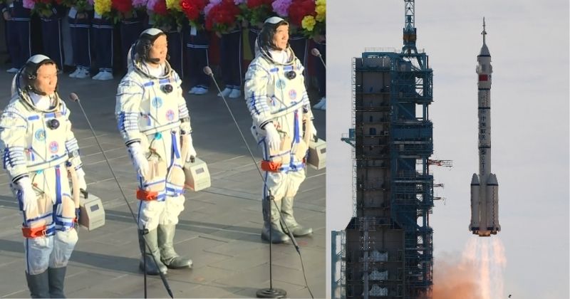 China’s Astronauts Create History: Successfully Dock In Tiangong Space ...