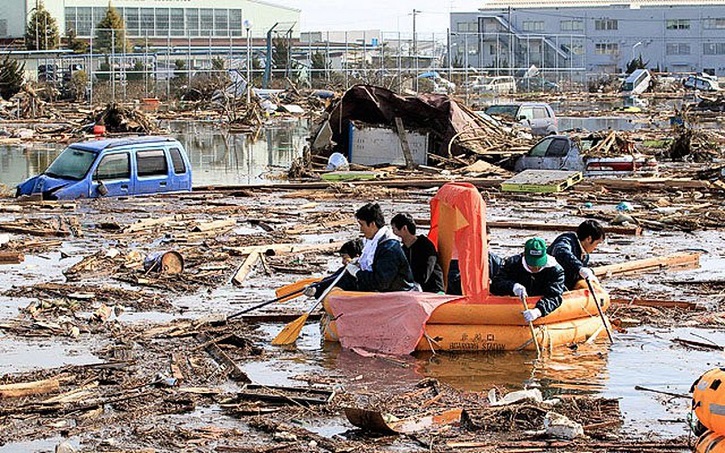 Japanese tsunami survival ball