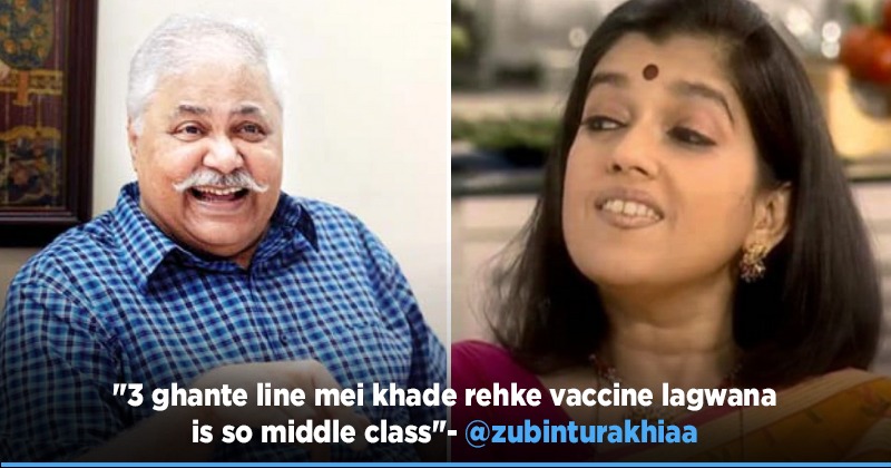 Satish Shah Stands In Queue To Get COVID Vaccine & Now Everyone's ...