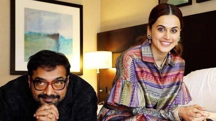 Anurag Kashyap and Taapsee Pannu / Twitter