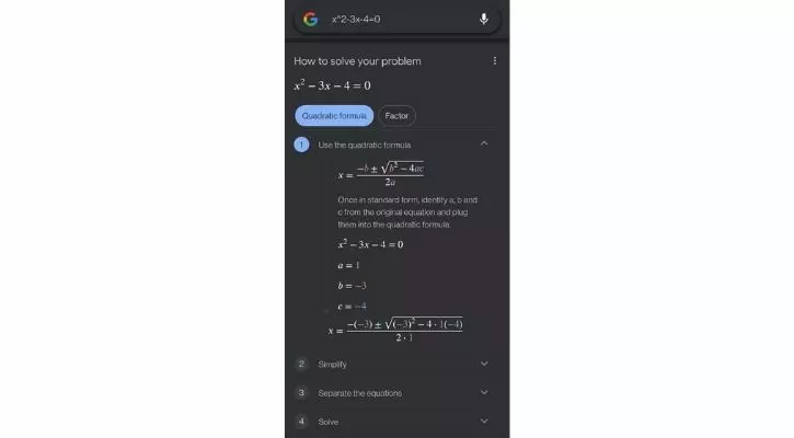 Google Search Lets You Solve Math Problems Step-By-Step With Explanation