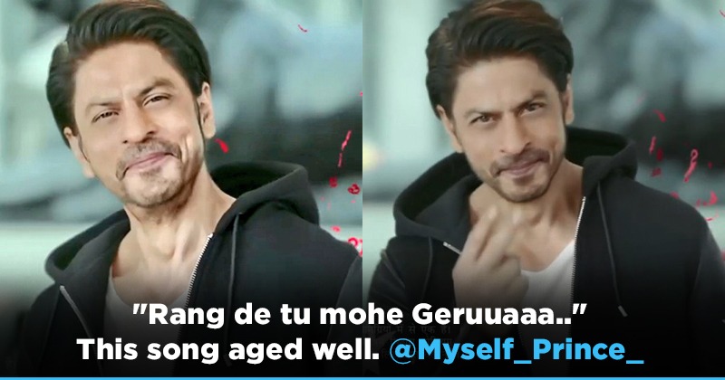 Netizens Share Hilarious Memes After Shah Rukh Khan Features In Vimal Ad With Ajay Devgn 