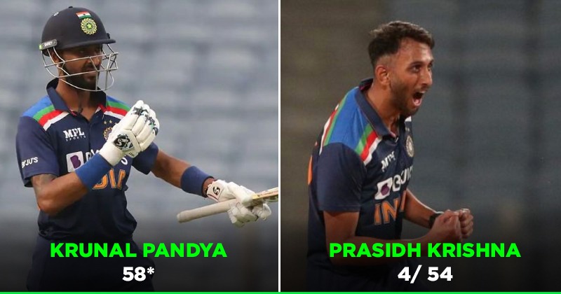 Krunal Pandya And Prasidh Krishna - India's New ODI Heroes Who Have ...