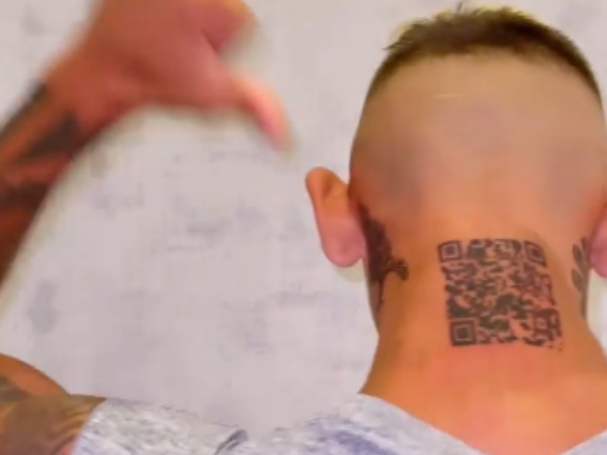 Barcode tattoo hires stock photography and images  Alamy