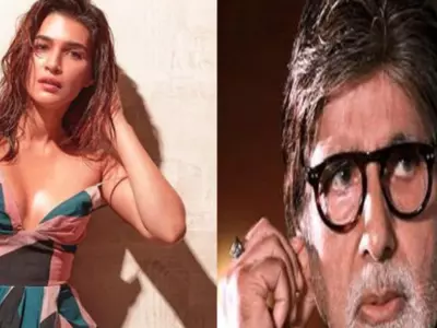 Amitabh Bachchan’s ‘Wow Reaction To Kriti Sanon’s Thigh High Slit Dress Has Bought Him Trolls