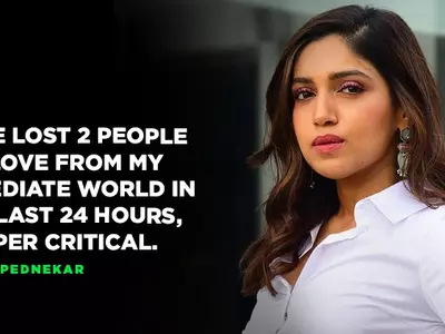 Bhumi Pednekar Loses 2 People Due TO COVID 19, Says She Has NO Time To Grief