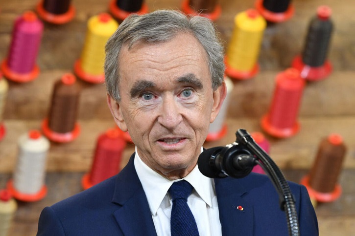 Bernard Arnault, owner of Louis Vuitton, beats Jeff Bezos; becomes