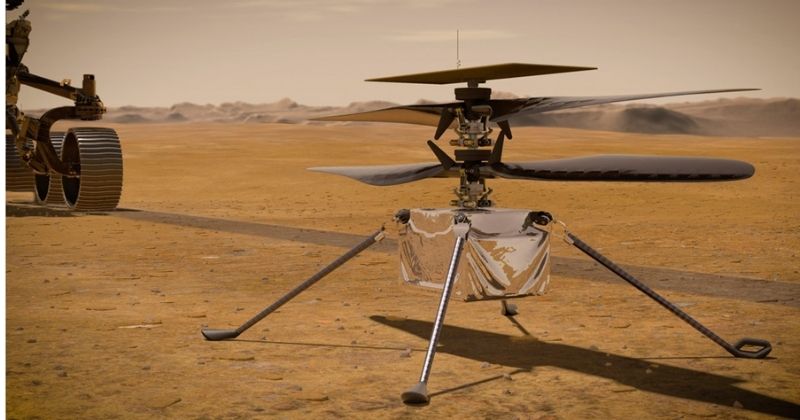 Watch NASA’s Ingenuity Helicopter Fly On Mars And It Looks Unreal