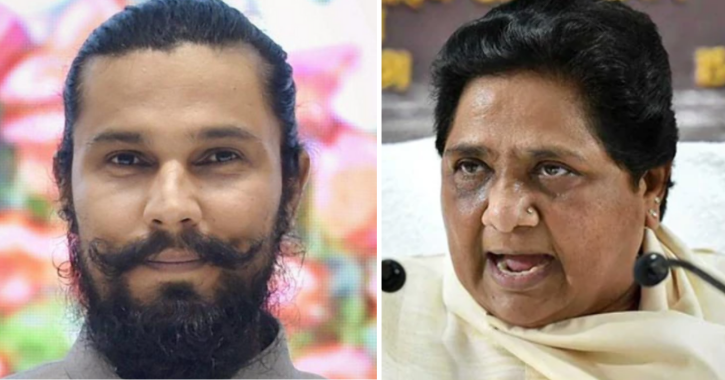 Randeep Hooda and Mayawati / Indiatimes