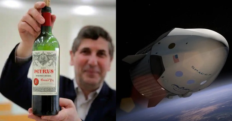 Christie's selling a space-aged wine that could fetch $1 million