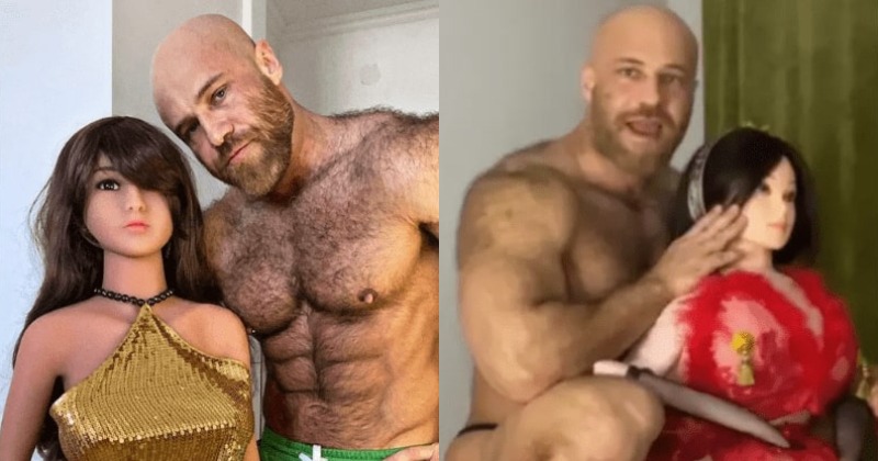 Bodybuilder Wants To Introduce Male Doll In His Throuple