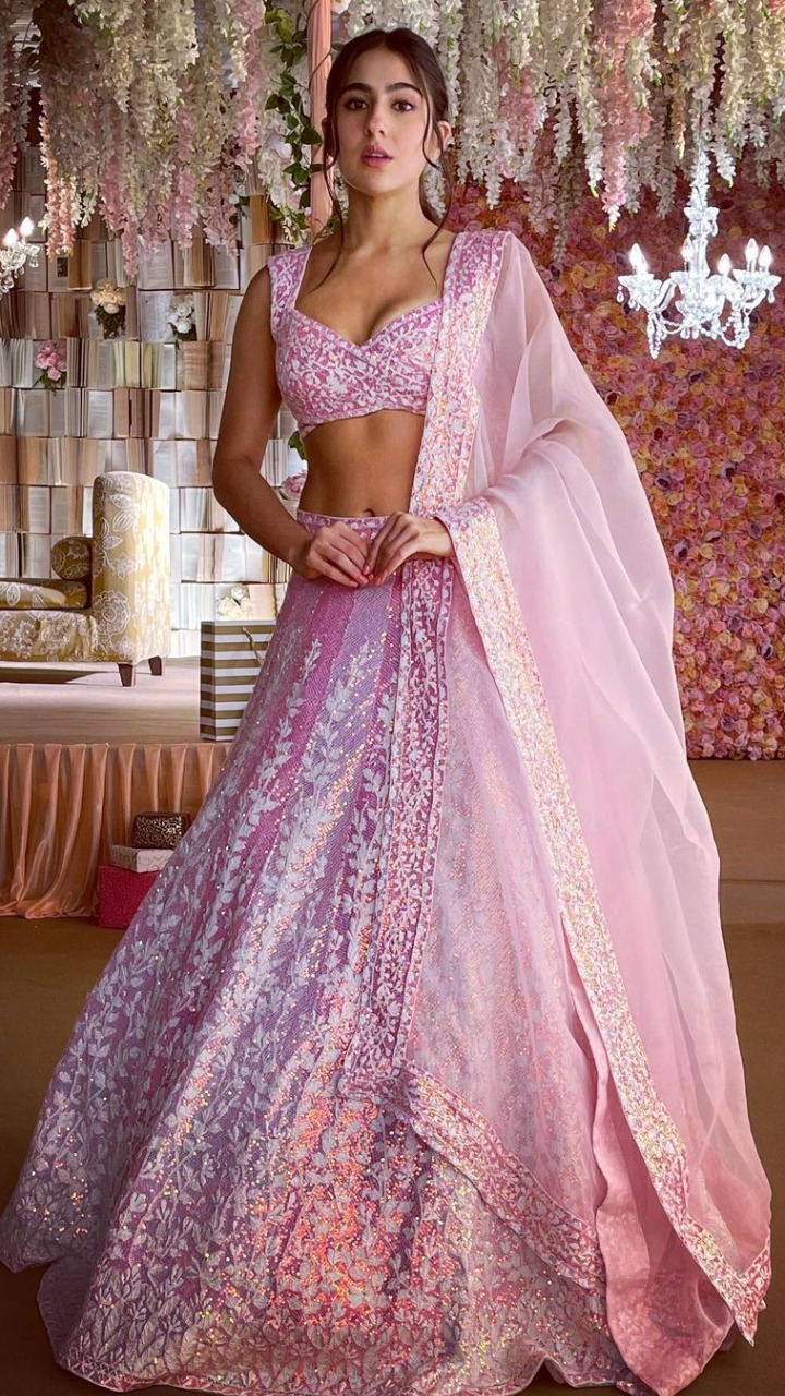 Bridal Lehenga In Pink Colour 2024 | centrumpodlog.com