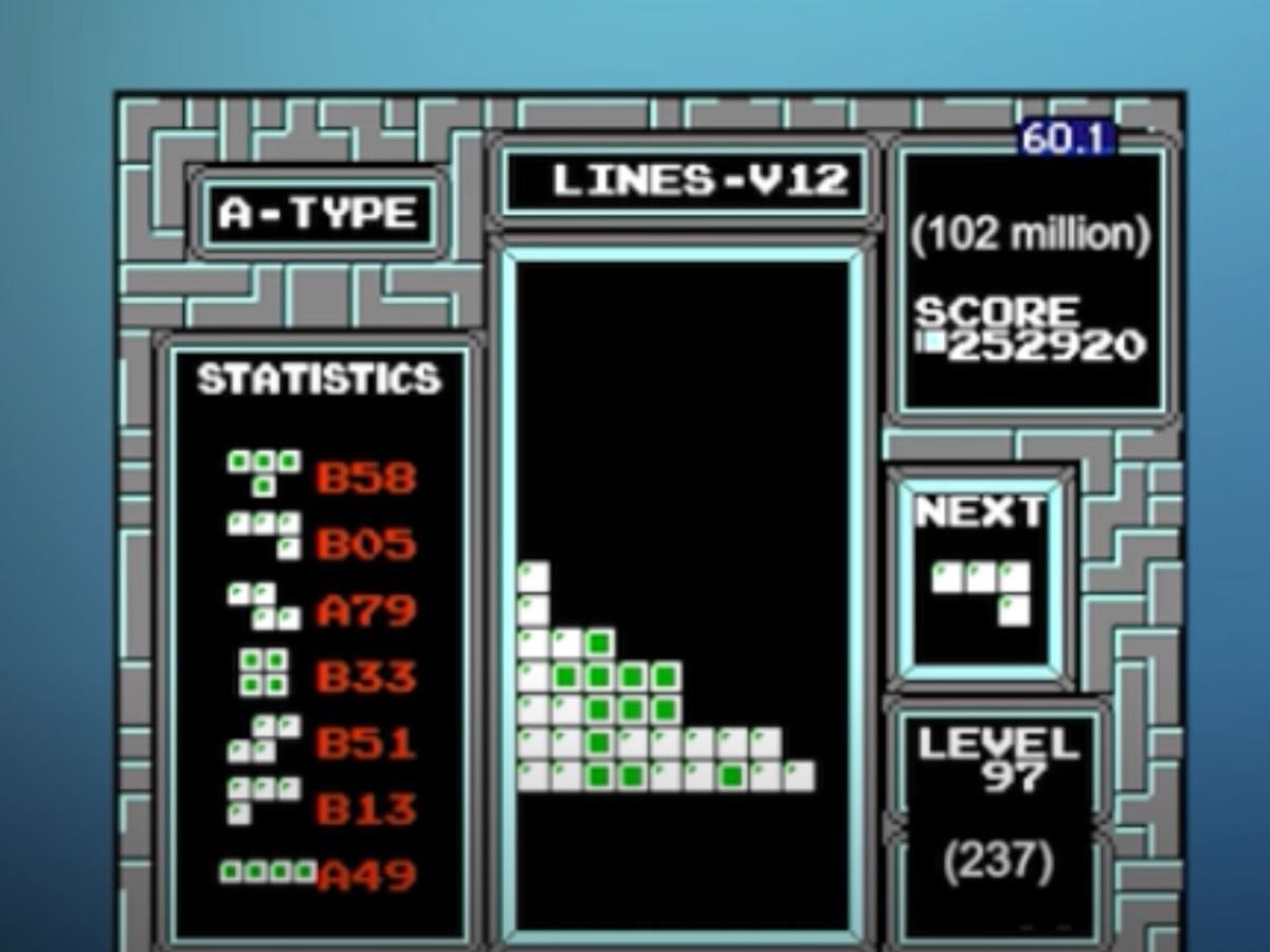 Tetris high best sale score