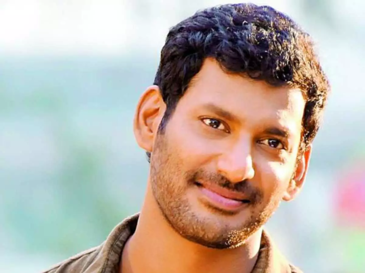 A photo of Tamil actor Vishal.