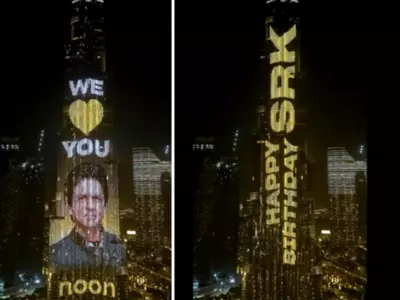 'We Love You'! Dubai's Burj Khalifa Lights Up To Wish Shah Rukh Khan On His 56th Birthday
