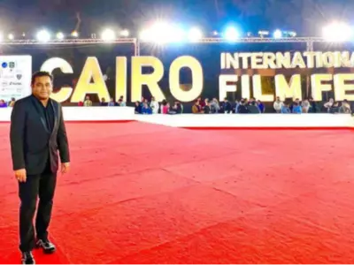 AR Rahman Gets Special Tribute At 43rd Cairo International Film Festival, Says 'Thank You'