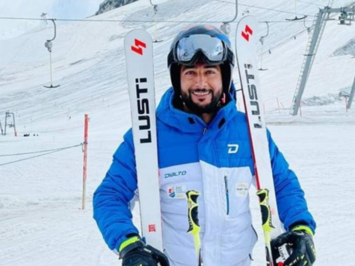 Proud! Kashmiri Alpine Skier Arif Khan Qualifies For Beijing Winter Olympics