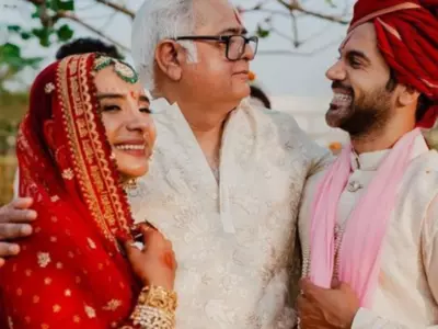 Hansal Mehta Shares A Wedding Picture With Rajkummar & Patralekhaa With An Emotional Note