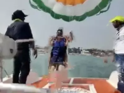 parasailing viral video