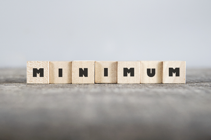  minimum 