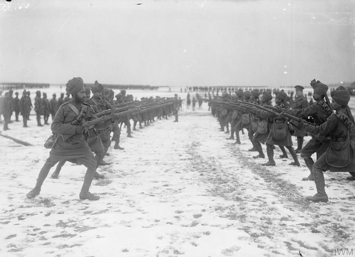 Indian soldiers in WWI