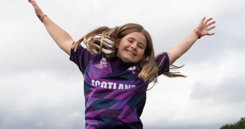 Rebecca Downie, The 12-Year-Old Who Designed Scotland's T20 World Cup Kit