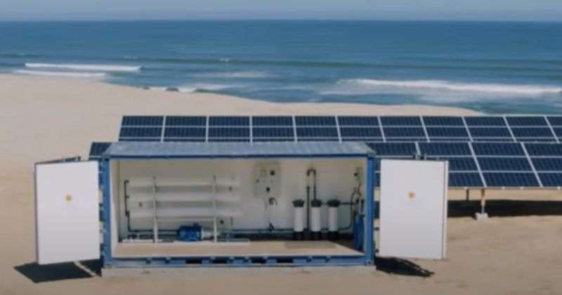 Solar Desalination Device Will Turn Sea Water Into Fresh Water For 400,000 People - India Times