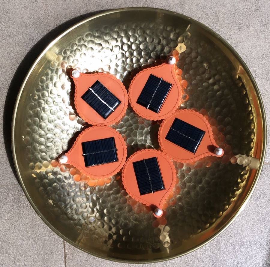 solar diya for diwali