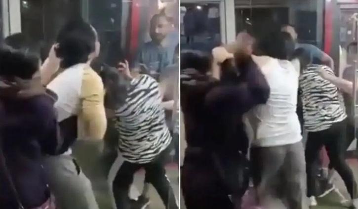 Woman thrashes husband