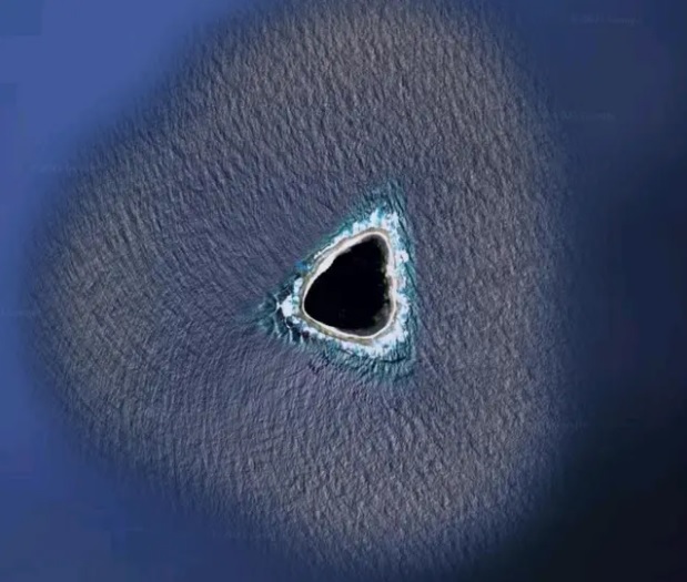'Mysterious Black Island' Spotted On Google Maps