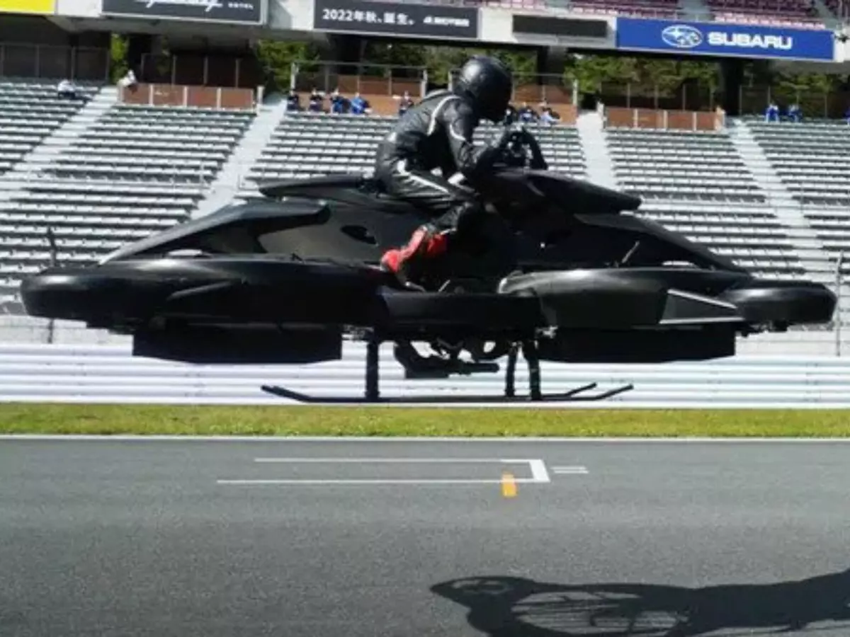 Japanese Company Unveils Its Flying Bike Called 'XTurismo Limited Edition'