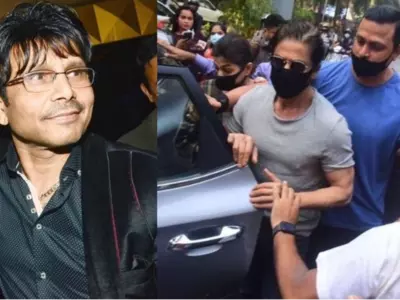 KRK Says It’s Heartbreaking To See SRK Visiting Aryan Khan In Arthur Road Jail Reminds His Family Fought For The Freedom Of India