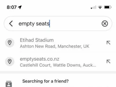 empty seats man city