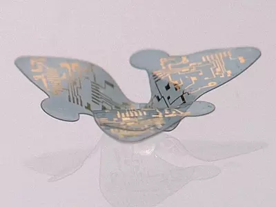 world's smallest flying structure