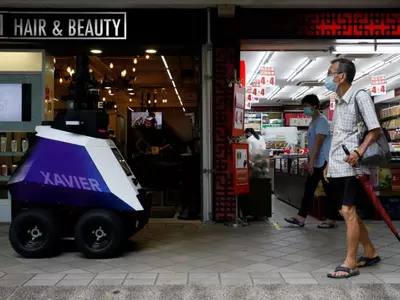 Meet Xavier, Singapore's Robo Cops That Will Penalise Bad Behaviour