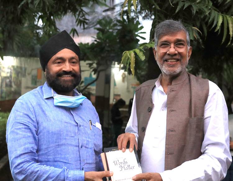 Sukhpal Singh Ahluwalia & Kailash Satyarthi