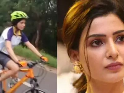 Samantha Akkineni Calls Herself Unbreakable After She Goes For A Cycle Ride With Best Company