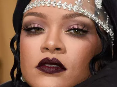 Rihanna Wears A Floor-Sweeping Jacket At Met Gala Red Carpet & Fills Internet With Funny Memes