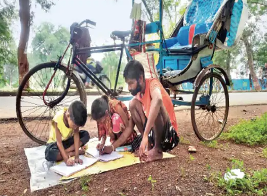 rikshaw puller