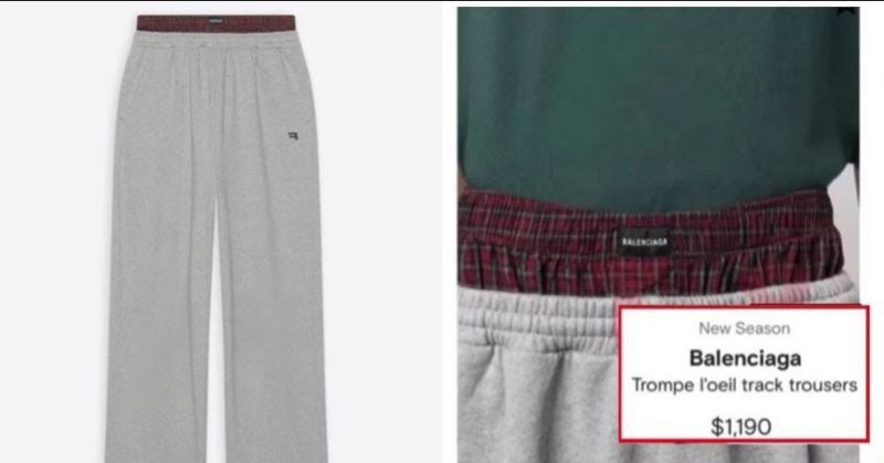 The Internet Has a Lot to Say About Balenciaga's Sweatpants