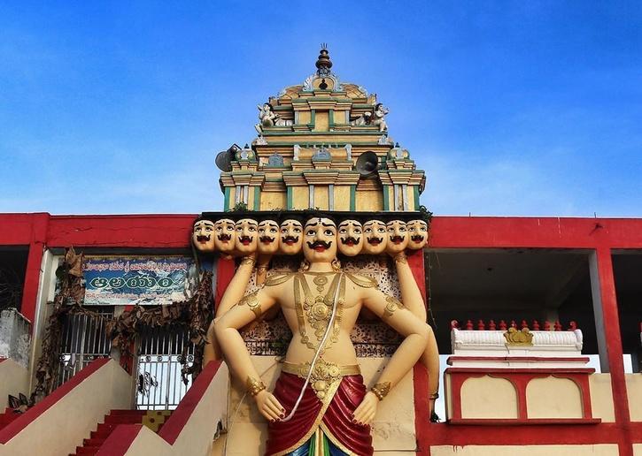 ravana temple, andhra pradesh 