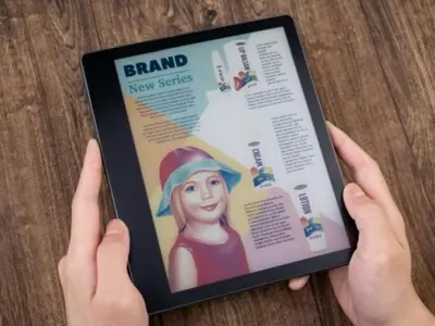 New E Ink Display Now Offers Colourful Reading With Faster Response Time, Pen Support