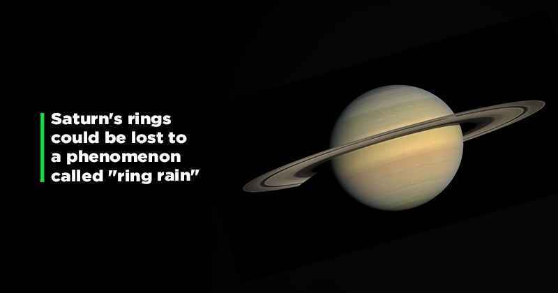 Saturn's Rings Are Much Younger than You Might Think
