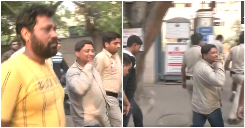 Jahangirpuri Violence Prime Accused Ansar Enters Rohini Court In Pushpa Style Watch Video 